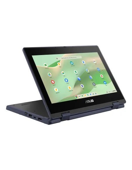 ASUS Chromebook CR11 Flip CR1104FGA-NS0038 - Ordenador Portátil 11.6" HD (Intel N N100, 4GB RAM, 32GB eMMC, UHD Graphics,