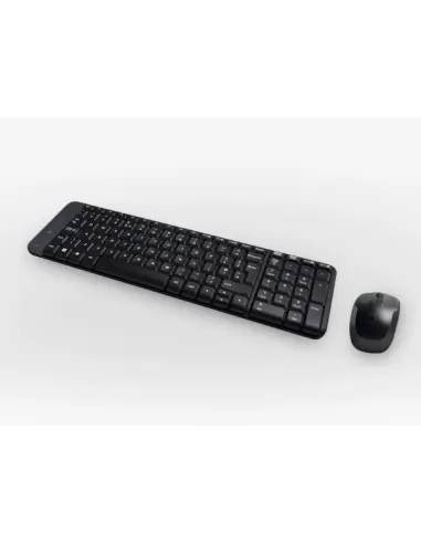 Logitech Wireless Combo MK220 teclado Ratón incluido Hogar USB Portugués Negro