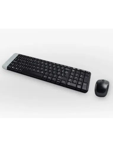 Logitech Wireless Combo MK220 teclado Ratón incluido Hogar USB Portugués Negro