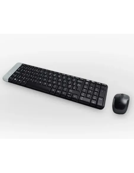 Logitech Wireless Combo MK220 teclado Ratón incluido Hogar USB Portugués Negro