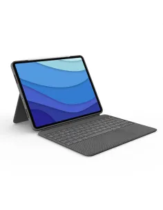 Logitech 920-010211 teclado para móvil QWERTY Español Smart Connector Gris