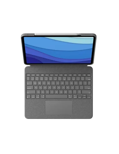 Logitech 920-010211 teclado para móvil QWERTY Español Smart Connector Gris