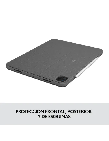 Logitech 920-010211 teclado para móvil QWERTY Español Smart Connector Gris