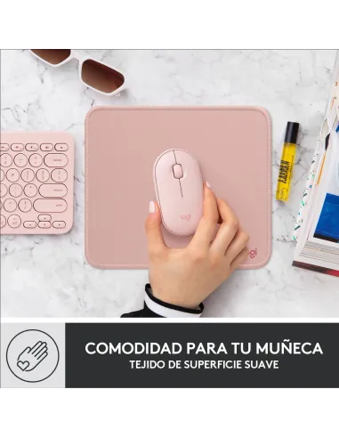 Logitech 956-000050 alfombrilla para ratón Rosa