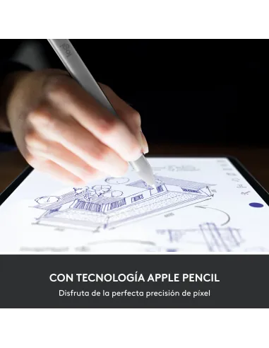 Logitech 914-000074 lápiz digital 20 g Plata