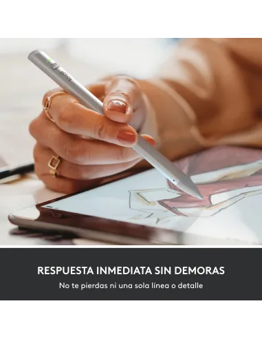 Logitech 914-000074 lápiz digital 20 g Plata