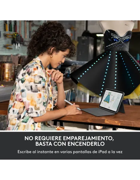 Logitech 914-000074 lápiz digital 20 g Plata