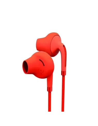 Auriculares micro energy sistem style 2+ raspberry in - ear - deep bass - micro - control talk