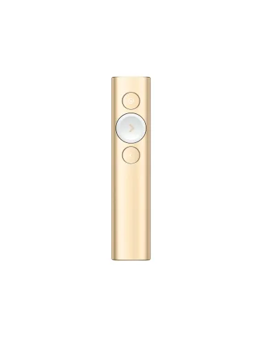 Logitech 910-004862 apuntador inalámbricos Bluetooth RF Oro