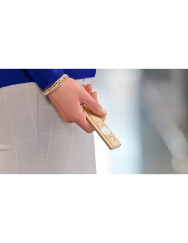 Logitech 910-004862 apuntador inalámbricos Bluetooth RF Oro