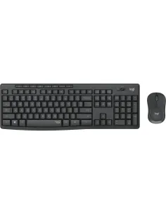 Logitech MK295 Silent Wireless Combo teclado Ratón incluido Oficina RF inalámbrico Portugués Grafito