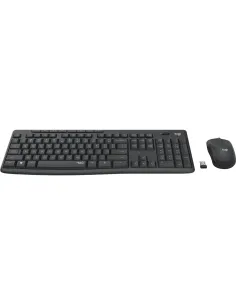 Logitech MK295 Silent Wireless Combo teclado Ratón incluido Oficina RF inalámbrico Portugués Grafito 2