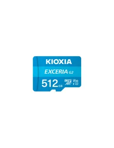 Micro sd kioxia 512gb exceria g2 w - adaptor