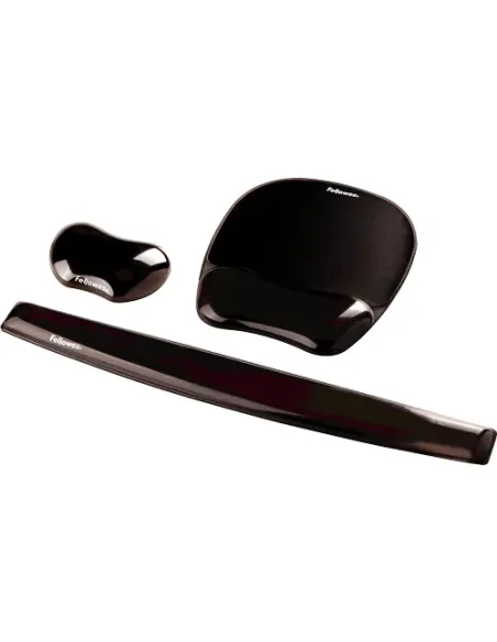 Fellowes 9112101 alfombrilla para ratón Negro