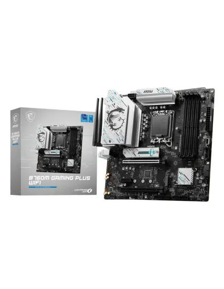 MSI B760M GAMING PLUS WIFI placa base Intel B760 LGA 1700 micro ATX
