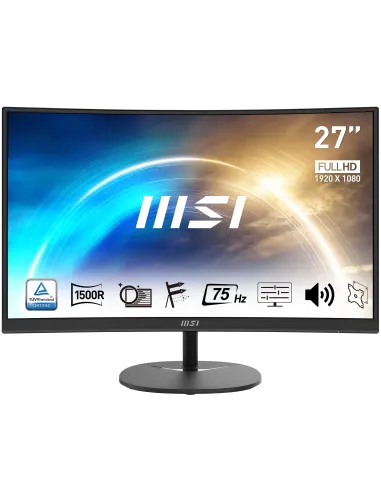 MSI Pro MP271CA pantalla para PC 68,6 cm (27") 1920 x 1080 Pixeles Full HD LED Negro