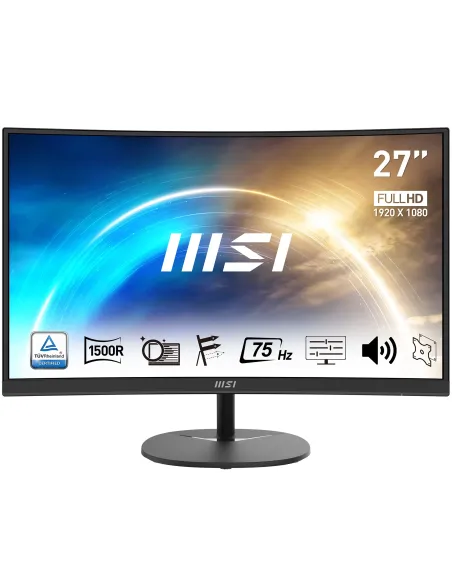 MSI Pro MP271CA pantalla para PC 68,6 cm (27") 1920 x 1080 Pixeles Full HD LED Negro