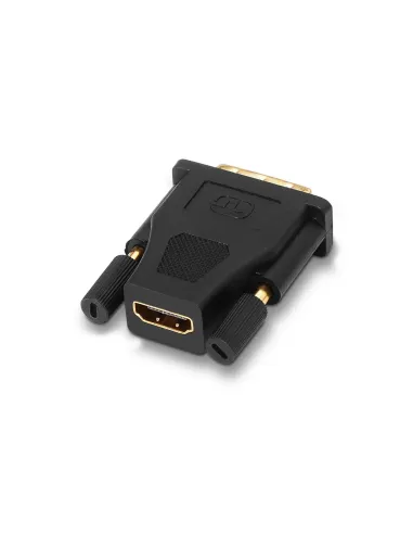 AISENS A118-0091 cambiador de género para cable DVI 24+1 HDMI A Negro