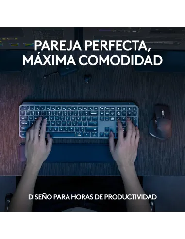 Logitech 920-011610 teclado Ratón incluido Oficina Bluetooth QWERTY Español Grafito