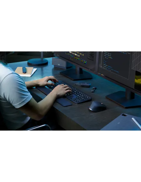 Logitech 920-011610 teclado Ratón incluido Oficina Bluetooth QWERTY Español Grafito