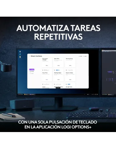 Logitech 920-011610 teclado Ratón incluido Oficina Bluetooth QWERTY Español Grafito