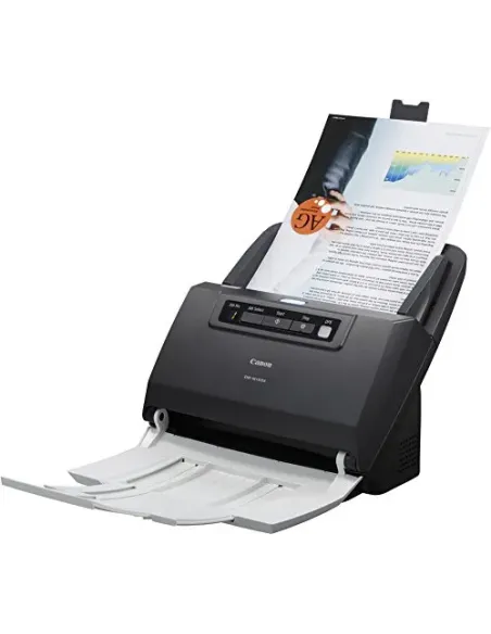 Canon imageFORMULA DR-M160II Escáner con alimentador automático de documentos (ADF) 600 x 600 DPI A4 Negro, Gris