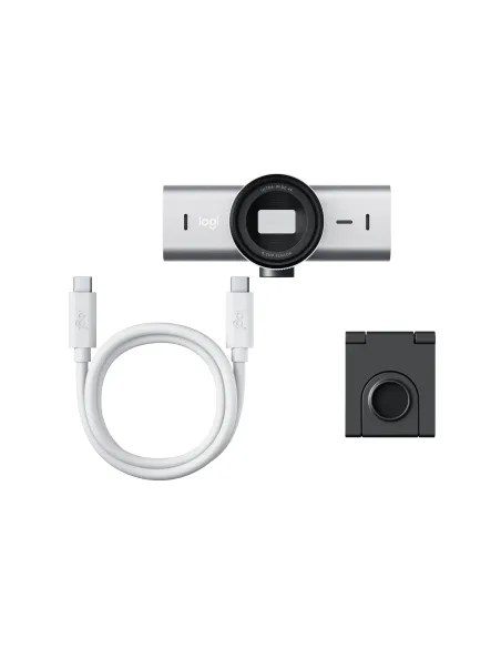 Logitech 960-001554 cámara web 3840 x 2160 Pixeles USB Gris