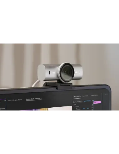 Logitech 960-001554 cámara web 3840 x 2160 Pixeles USB Gris