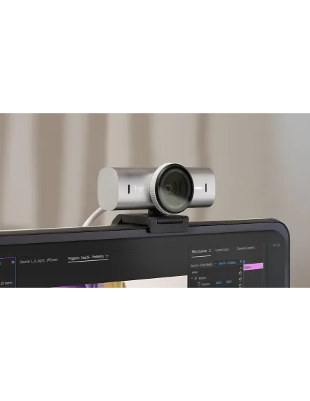 Logitech 960-001554 cámara web 3840 x 2160 Pixeles USB Gris