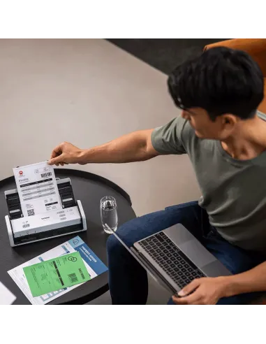 Brother ADS-1300 Escáner con alimentador automático de documentos (ADF) 1200 x 1200 DPI A4 Blanco