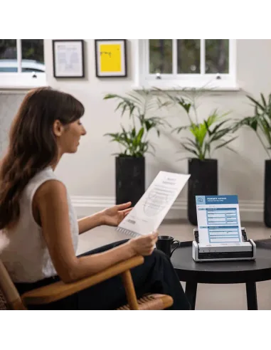 Brother ADS-1300 Escáner con alimentador automático de documentos (ADF) 1200 x 1200 DPI A4 Blanco