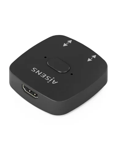 AISENS HDMI Conmutador Switch 4K@60Hz 2x1, Negro