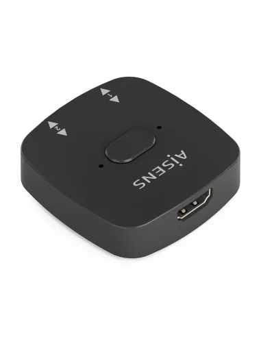 AISENS HDMI Conmutador Switch 4K@60Hz 2x1, Negro