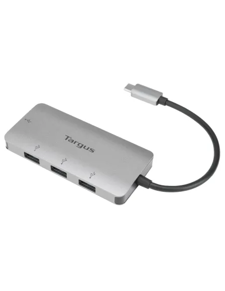 Targus ACH226EU hub de interfaz USB 3.2 Gen 1 (3.1 Gen 1) Type-C 5000 Mbit s Plata