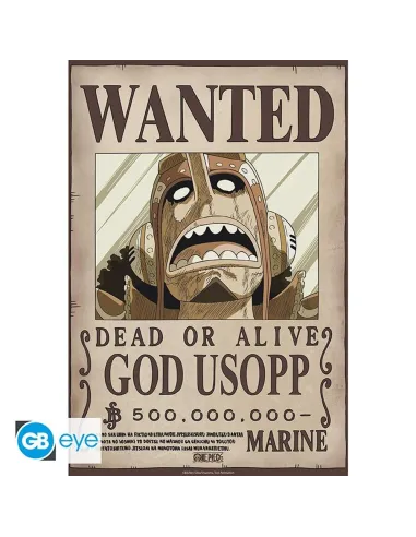 Poster gb eye chibi one piece wanted usopp wano