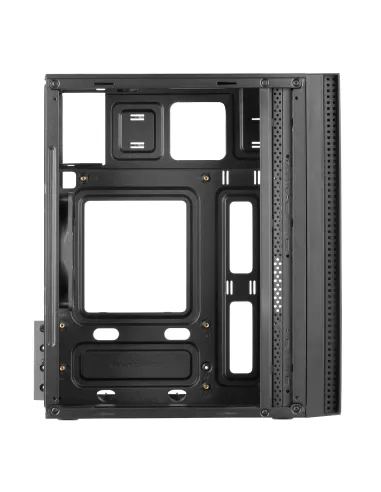 Tacens Anima ACX, Caja Mini Torre Micro ATX, Frontal Aluminio Pulido, Ventilador 12cm, USB 3.0, Negro