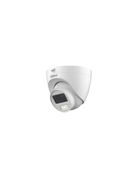 (DH-HAC-HDW1500CLQP-IL-A-0280B-S2) DAHUA CÁMARA HÍBRIDA TURRET LITE SMART DUAL LIGHT 5MP IR 20M CON AUDIO 2.8MM