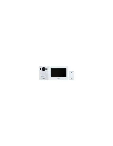 (DHI-KTX01(F)/DHI-VTO2003F/DHI-VTH5123H-W-S2) DAHUA KIT VIDEOPORTERO PARA INSTALACION EMPOTRADA, 2 HILOS, IP65, IK07