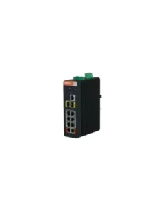 (DH-IS4210-8GT-120) DAHUA SWITCH INDUSTRIAL L2 GESTIONABLE POE 2.0 WATCHDOG 8 PUERTOS + 2 GIGABIT SFP