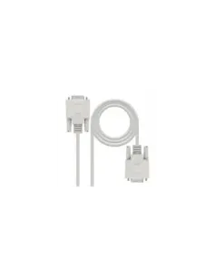 Nanocable CABLE SERIE NULL MODEM, DB9/H-DB9/H, 1.8 M