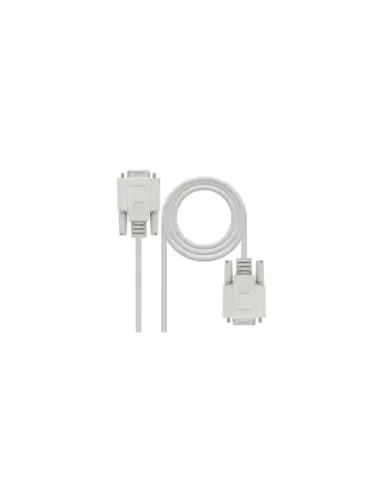 Nanocable CABLE SERIE NULL MODEM, DB9/H-DB9/H, 1.8 M