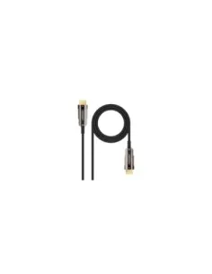 Cable HDMI 2.0 4K AOC Nanocable 10.15.2020/ HDMI Macho - HDMI Macho/ 20m/ Negro