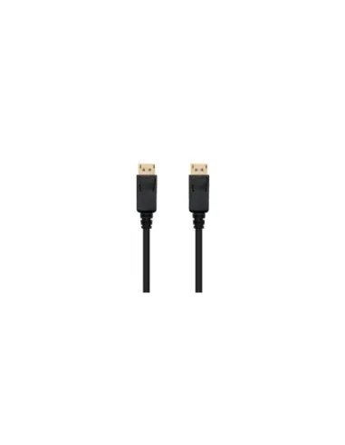 Cable DisplayPort 1.2 4K Nanocable 10.15.2301-L150/ DisplayPort Macho - DisplayPort Macho/ 1.5m/ Negro
