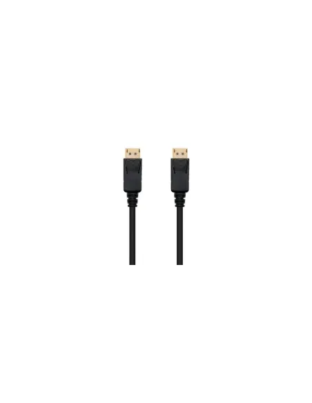 Cable DisplayPort 1.2 4K Nanocable 10.15.2301-L150/ DisplayPort Macho - DisplayPort Macho/ 1.5m/ Negro