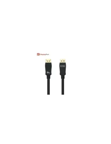 Cable DisplayPort 1.4 8K Nanocable 10.15.2502/ DisplayPort Macho - DisplayPort Macho/ 2m/ Certificado/ Negro