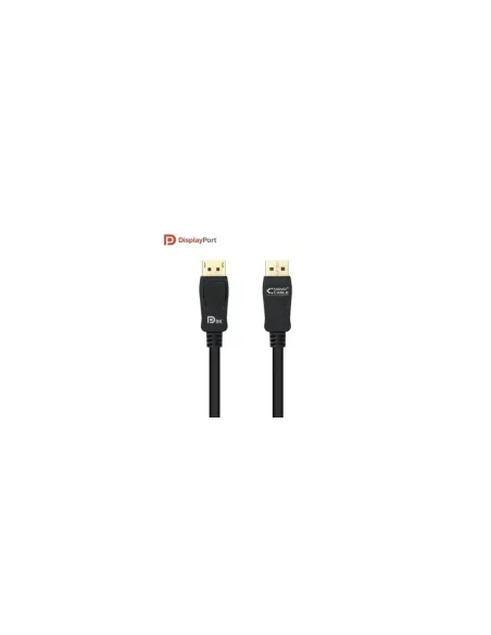 Cable Displayport Nanocable 10.15.2503/ Displayport Macho - Displayport Macho/ 3m/ Negro