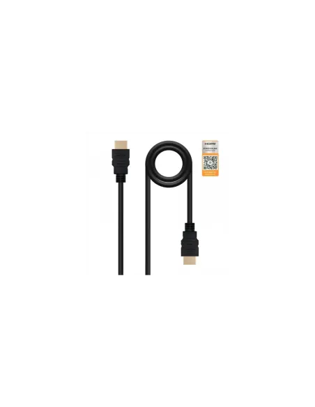 Nanocable HDMI V2.0, 1.5m cable HDMI 1,5 m HDMI tipo A (Estándar) Negro