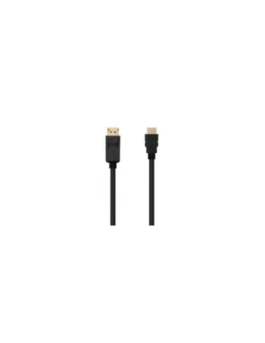 Cable Conversor Nanocable 10.15.4310/ Displayport Macho - HDMI Macho/ 10m/ Negro