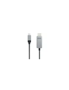 Cable Conversor Nanocable 10.15.5103/ USB Tipo-C Macho - HDMI Macho/ 3m/ Negro