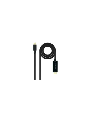 Nanocable Cable Conversor USB-C a HDMI 1.4 4K@30HZ 1.8 m, Negro